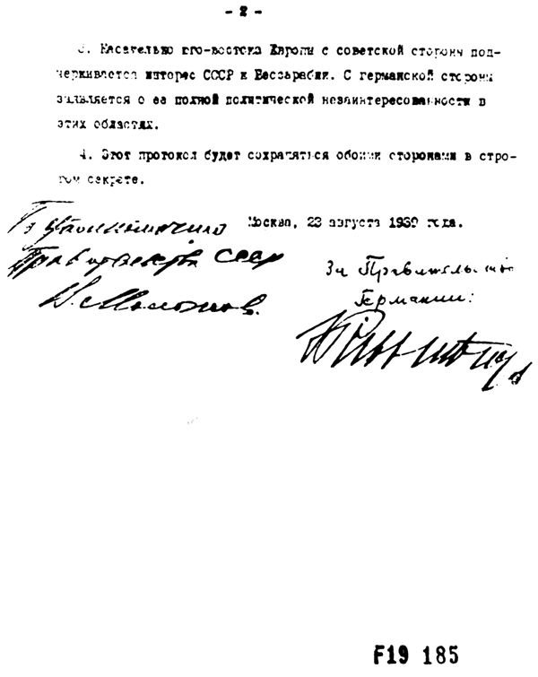 Molotov-Ribbentrop Pact 2