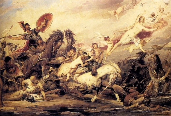 &Eta; &Epsilon;&pi;ί&kappa;&alpha;&iota;&rho;&eta; &Pi;&rho;&omicron;&tau;&rho;&omicron;&pi;ή &tau;&omicron;&upsilon; &Omicron;&mu;ή&rho;&omicron;&upsilon;.